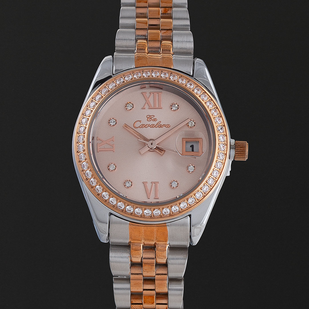طقم هدية ساعة نسائية مع ورد طبيعي وشمعة CL04 - Prive Rose - هدايا الشكر للنساء - Box طقم هدية ساعة نسائية مع ورد طبيعي وشمعة CL04 - Prive Rose