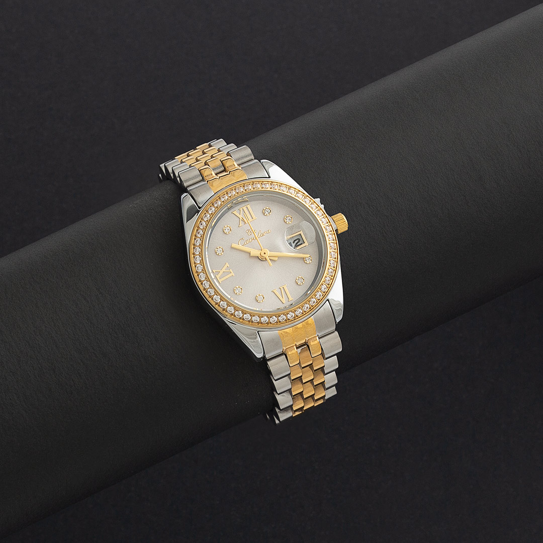 طقم هدية ساعة نسائية مع ورد طبيعي وشمعة CL04 - Prive Rose - هدايا الشكر للنساء - Box طقم هدية ساعة نسائية مع ورد طبيعي وشمعة CL04 - Prive Rose