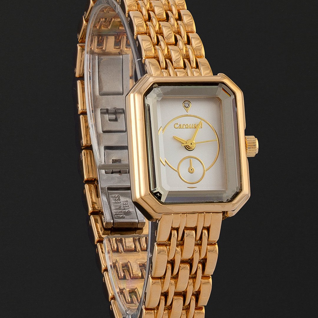 هدية ساعة نسائية مع عطر بايدف وردة طبيعية WRW5 - Prive Rose - هدايا الشكر للنساء - Box هدية ساعة نسائية مع عطر بايدف وردة طبيعية WRW5 - Prive Rose