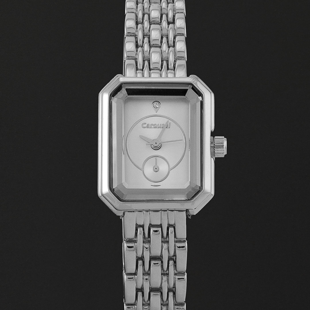 ساعة نسائية ستيل فضي كاروسيل CA409SW - Carousel - ساعات نسائية - watch ساعة نسائية ستيل فضي كاروسيل CA409SW - Carousel