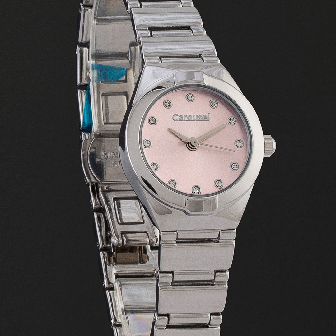 هدية ساعة نسائية مع عطر بايدف وردة طبيعية WRW2 - Prive Rose - هدايا الشكر للنساء - Box هدية ساعة نسائية مع عطر بايدف وردة طبيعية WRW2 - Prive Rose