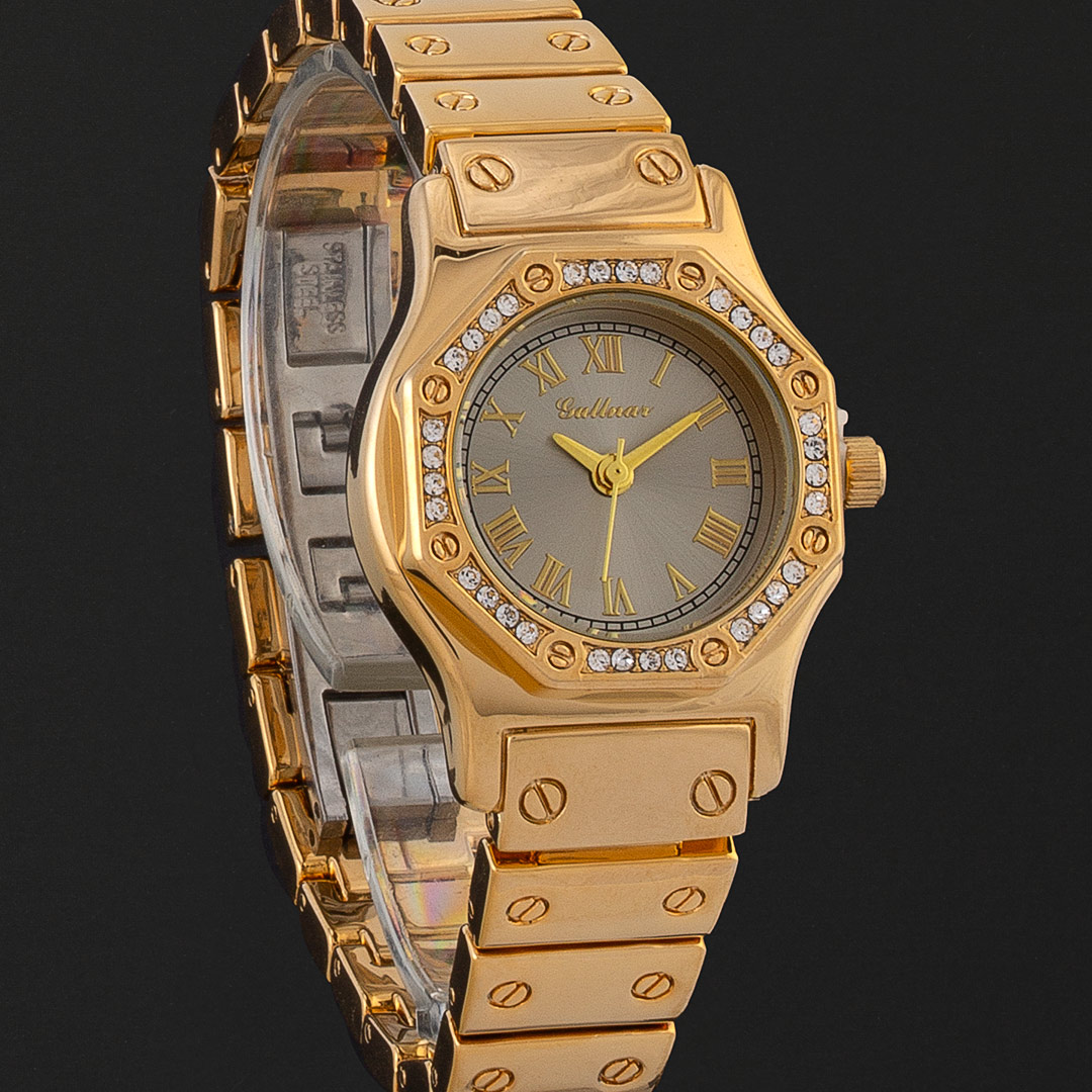 هدية ساعة نسائية مع عطر بايدف وردة طبيعية WRW7 - Prive Rose - هدايا الشكر للنساء - Box هدية ساعة نسائية مع عطر بايدف وردة طبيعية WRW7 - Prive Rose
